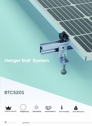 BTCS201 Pitched Roof Mounting